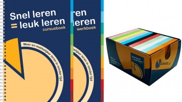Cursusboek werkboek en doosje kaartjes