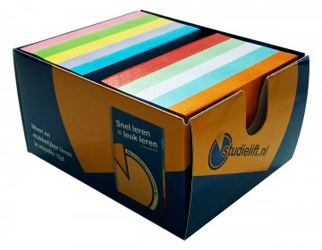 Doosje leer- en mindmapkaartjes